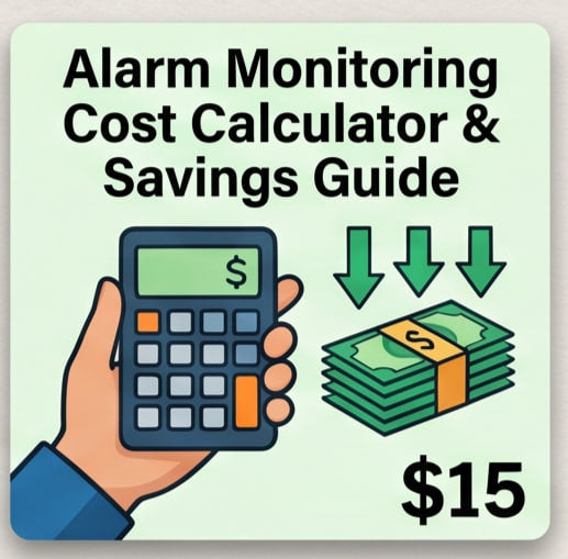 Alarm Monitoring Cost Calculator & Savings Guide
