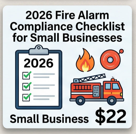 2026 Fire Alarm Compliance Checklist for Small Businesses