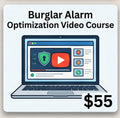 Burglar Alarm Optimization Video Course