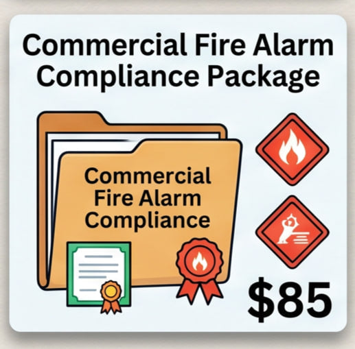 Commercial Fire Alarm Compliance Package